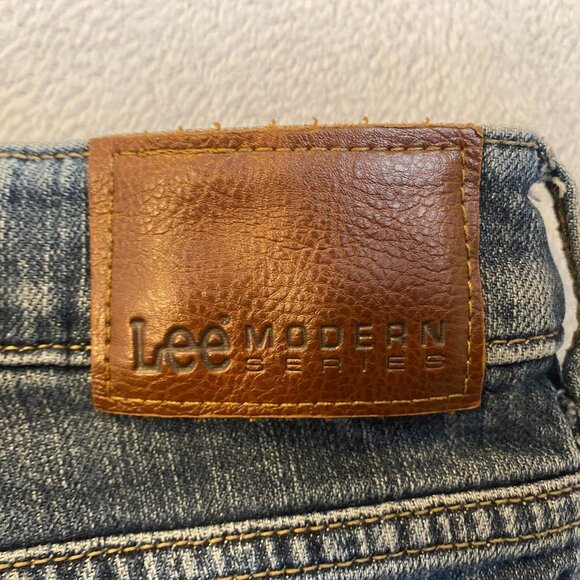 Lee Modern Series Men's Jeans 44x27 Measured Size Straight Fit Straight Leg - Picture 8 of 11